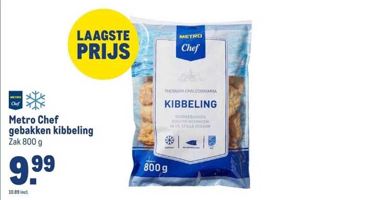 Metro Chef gebakken kibbeling