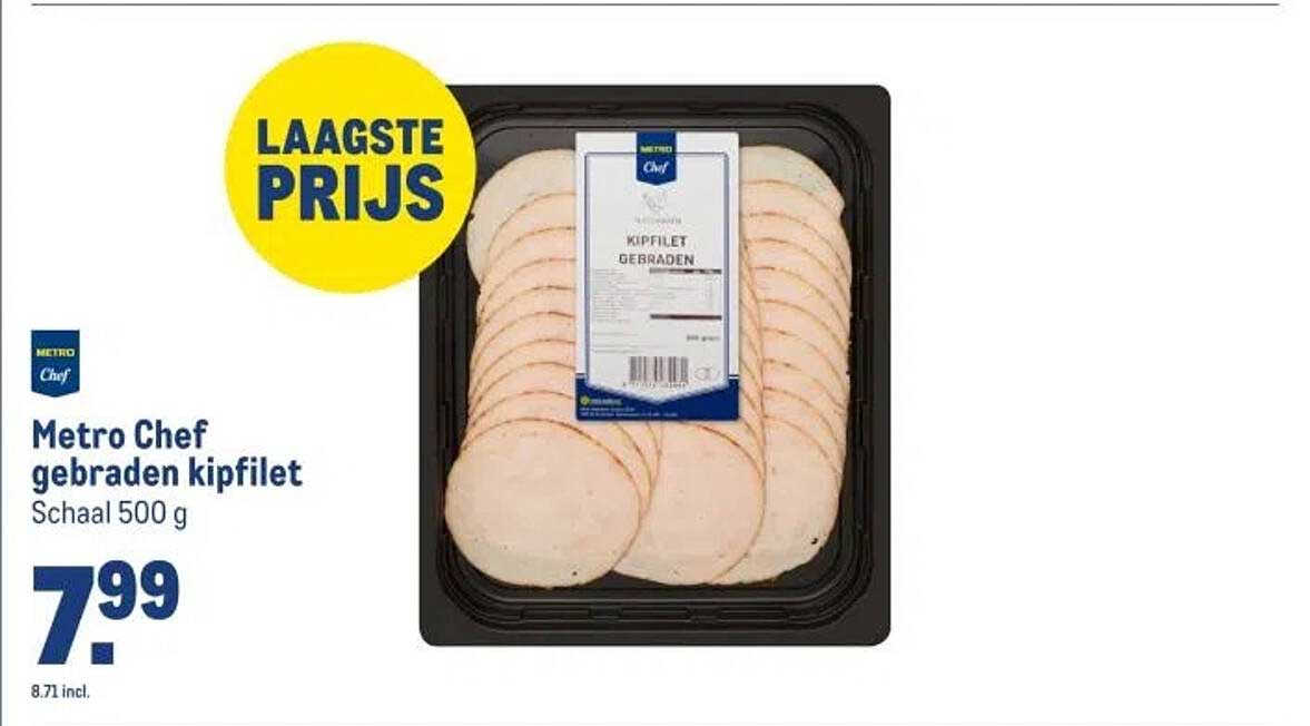 Metro Chef gebraden kipfilet