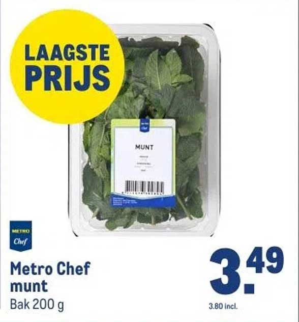 Metro Chef munt