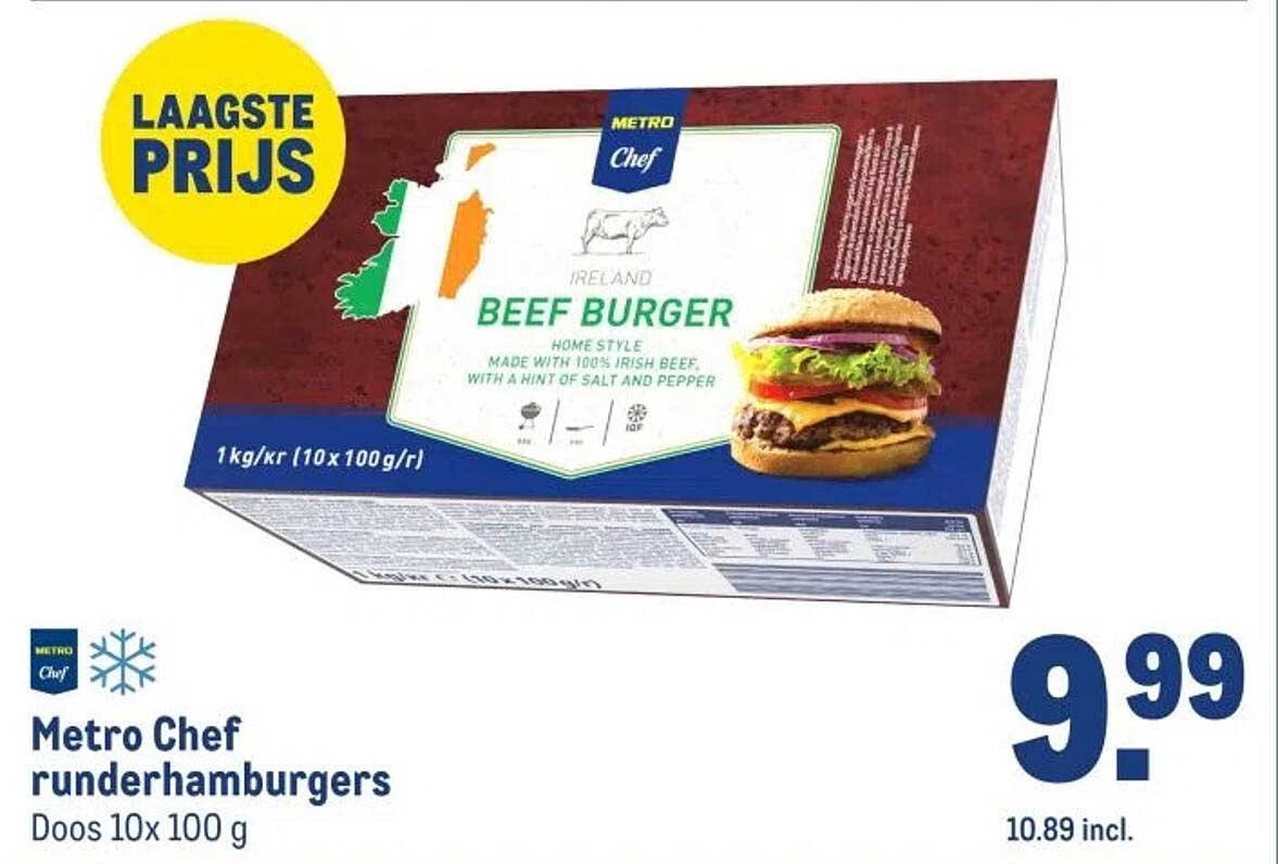 Metro Chef rundhamburgers
