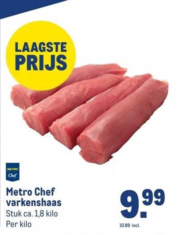 Metro Chef varkenshaas