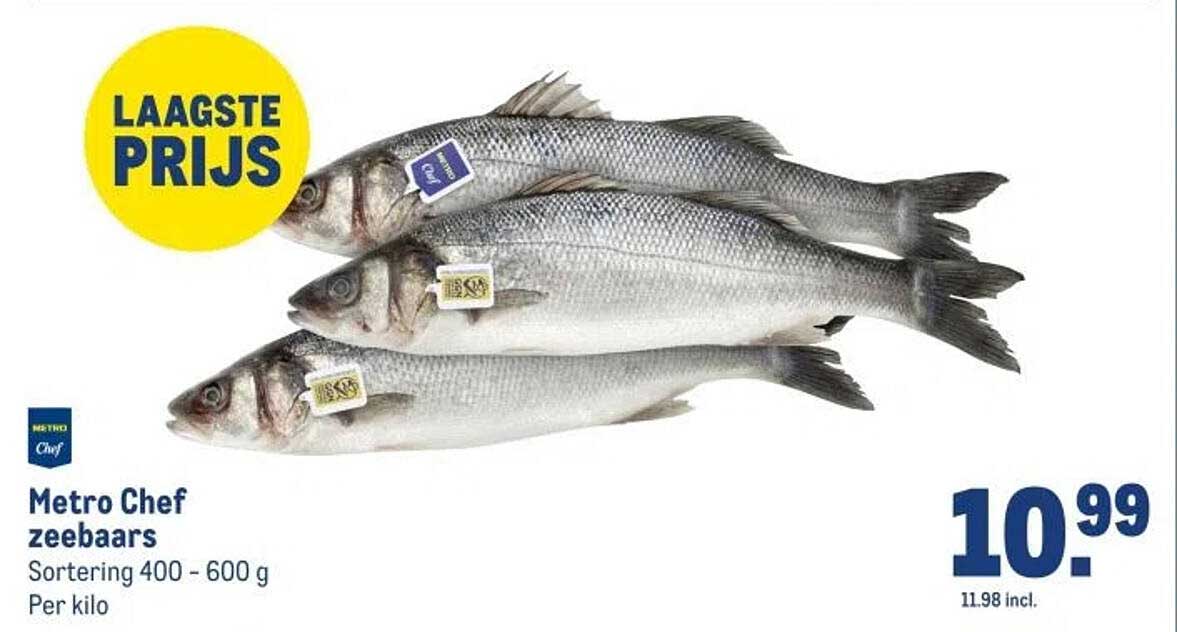 Metro Chef zeebaars
