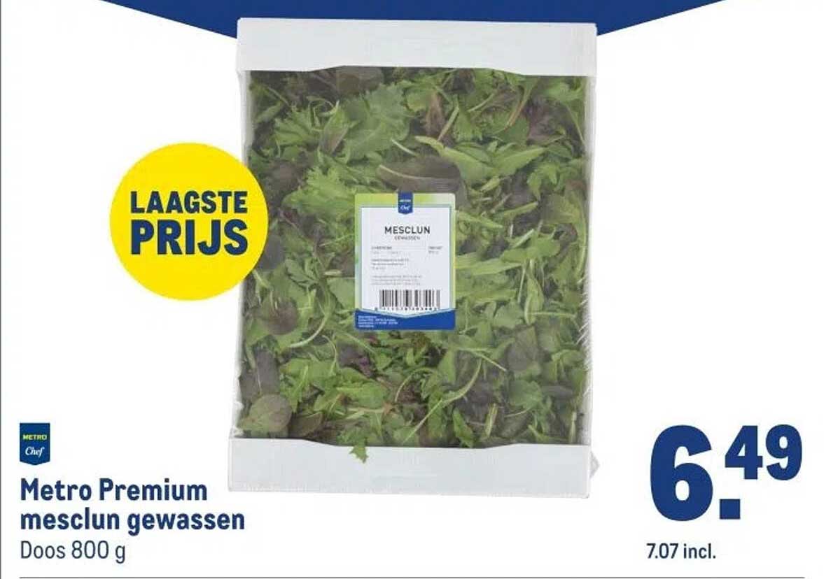 Metro Premium mesclun gewassen
