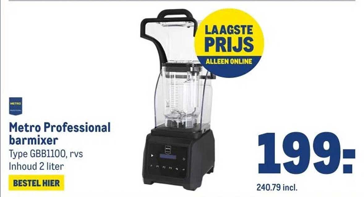 Metro Professional barmixer