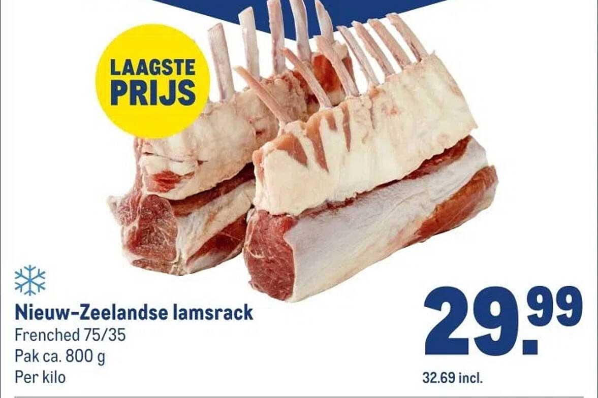 Nieuw-Zeelandse lamsrack