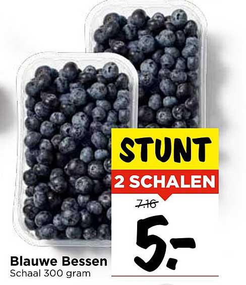 Blauwe Bessen aanbieding bij Vomar
