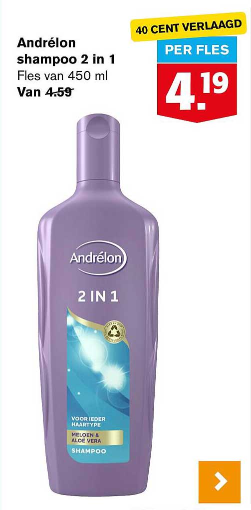 Andrélon shampoo 2 in 1