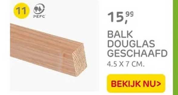 BALK DOUGLAS GESCHAAFD