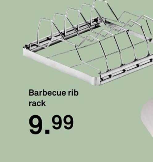 Barbecue rib rack