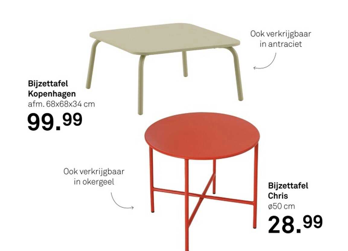 Bijzettafel Kopenhagen  
Bijzettafel Chris