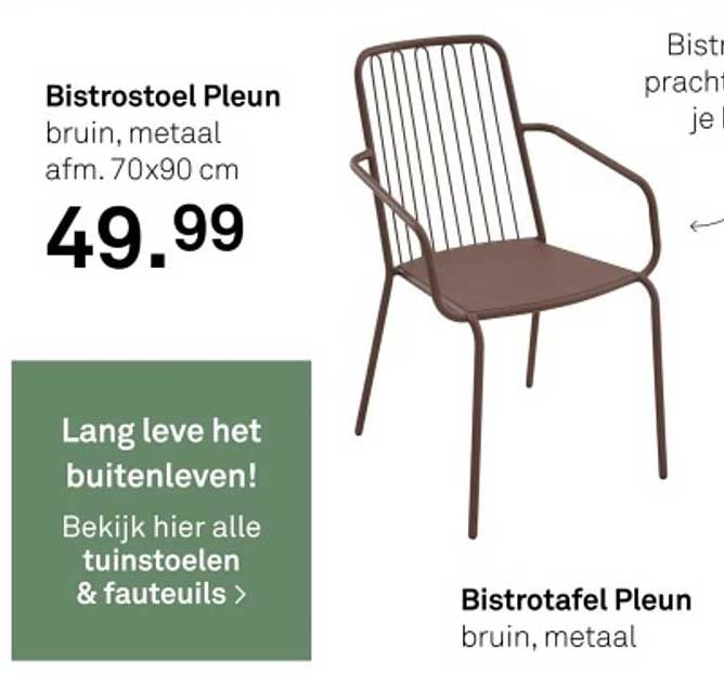Bistrostoel Pleun