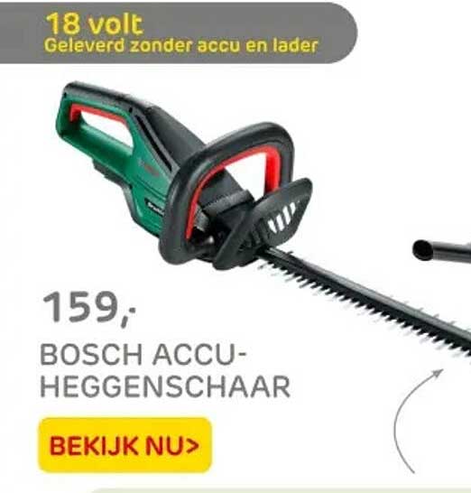 BOSCH ACCU-HEGGENSCHAAR