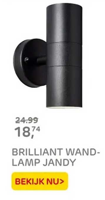 BRILLIANT WANDLAMPE JANDY