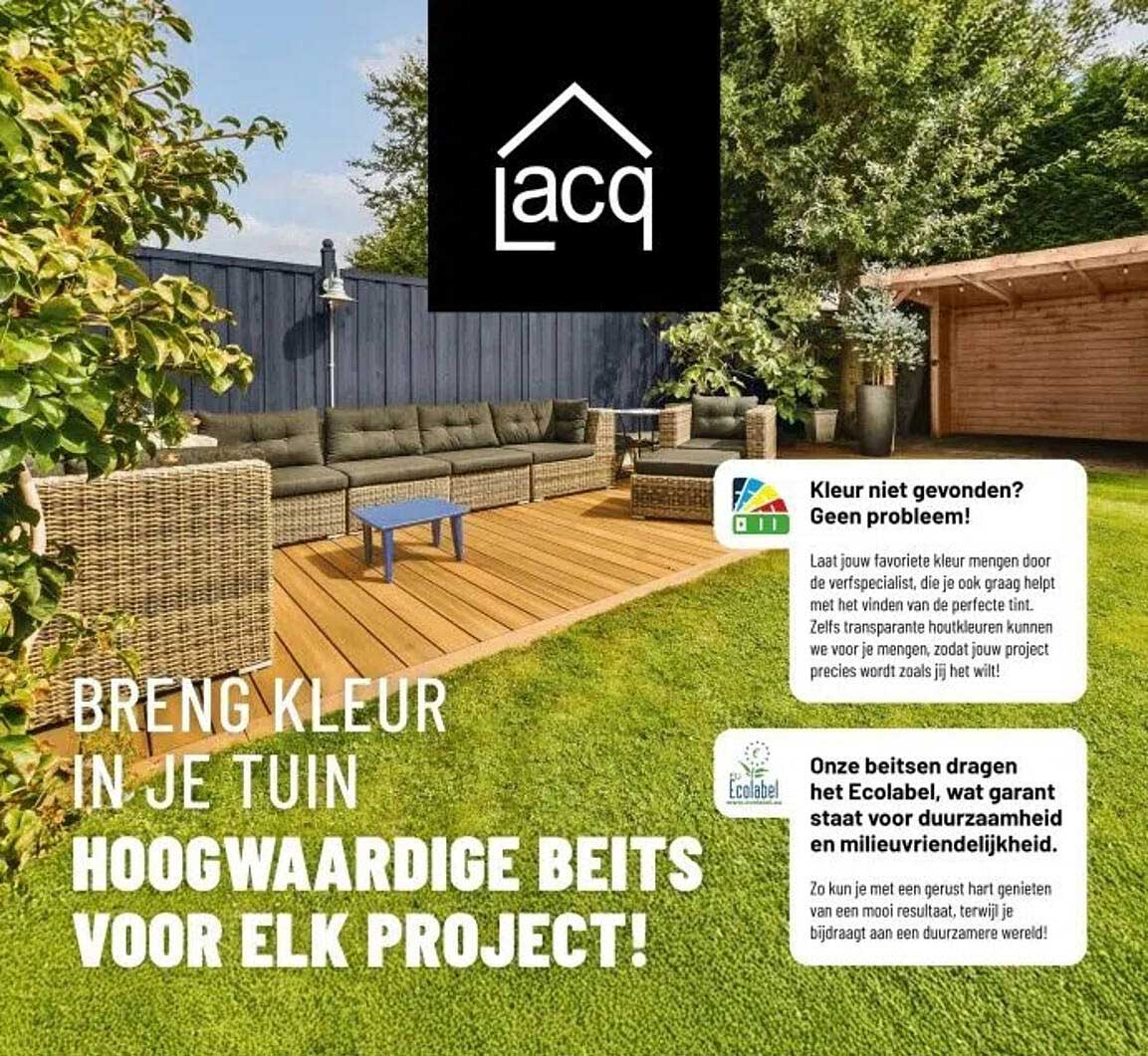BRING KLEUR IN JE TUIN HOOGWAARDIGE BEITS VOOR ELK PROJECT!
