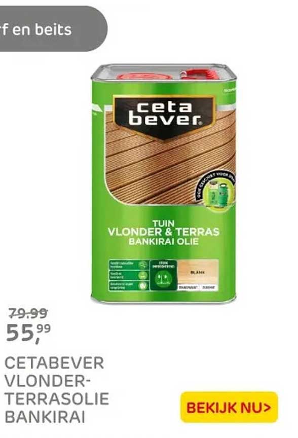 CETABEVER VLONDER-TERRASOLIE BANKIRAI