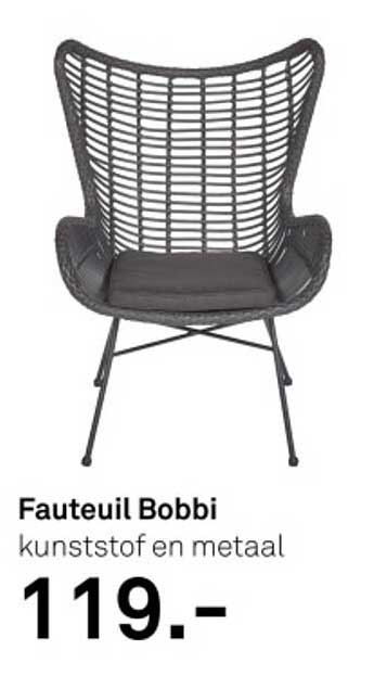 Fauteuil Bobbi