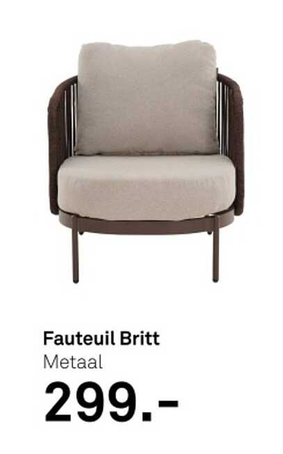 Fauteuil Britt