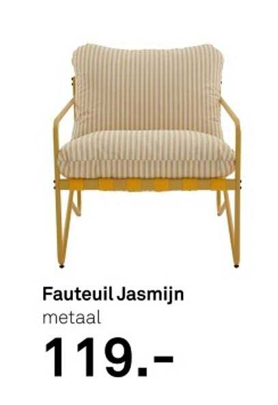 Fauteuil Jasmijn