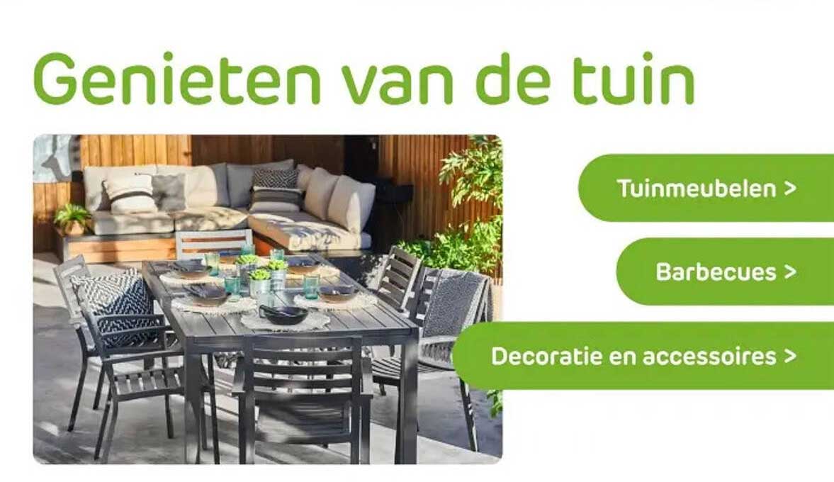 Genieten van de tuin