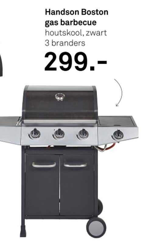 Handson Boston gas barbecue