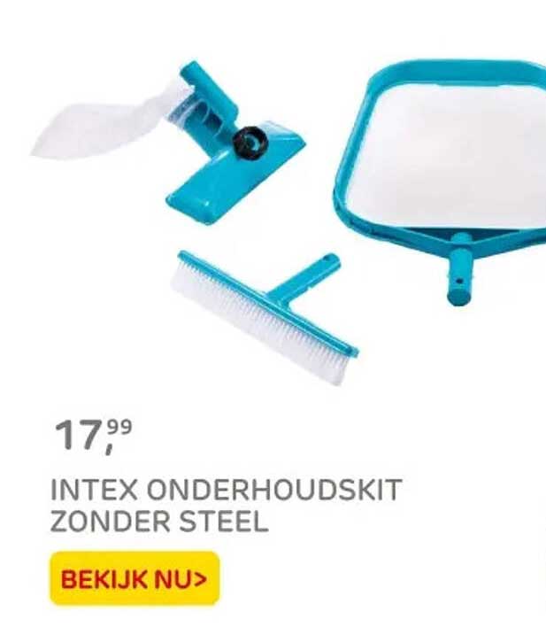 INTEX ONDERHOUDSKIT ZONDER STEEL