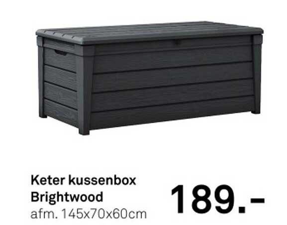 Keter kussenbox Brightwood