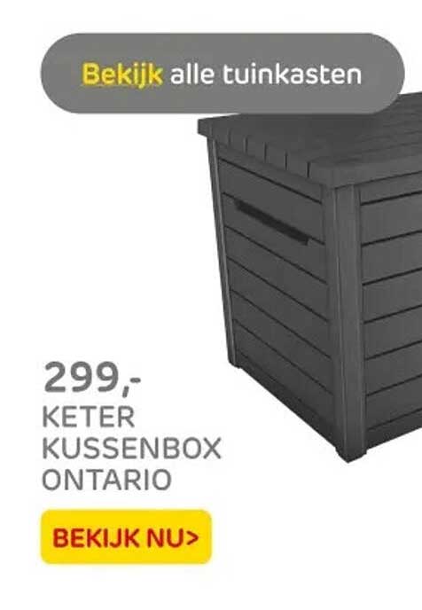 KETER KUSSENBOX ONTARIO