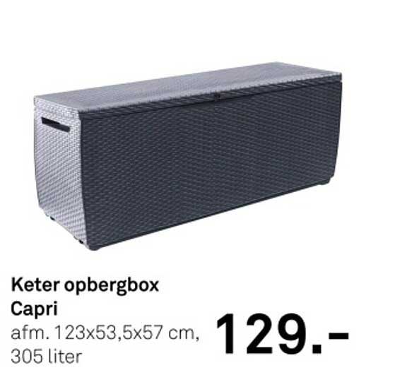 Keter opbergbox Capri