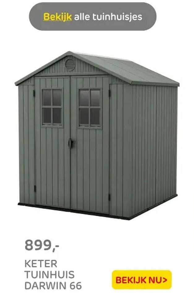 KETER TUINHUIS DARWIN 66