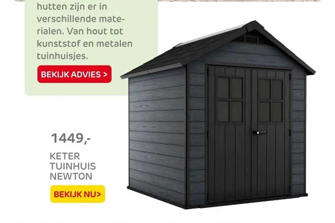 KETER TUINHUIS NEWTON