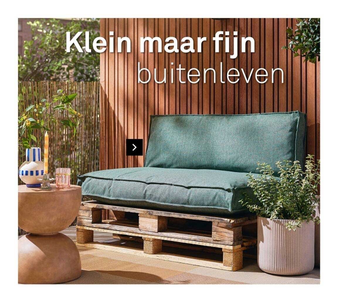 Klein maar fijn buitenleven