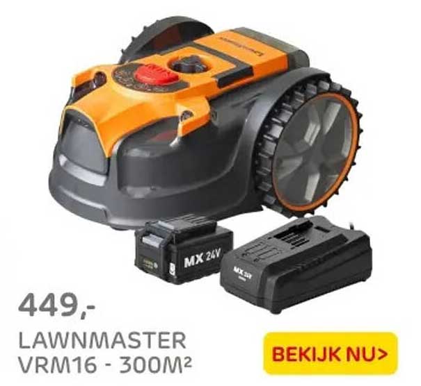 LAWNMASTER VRM16 - 300M²