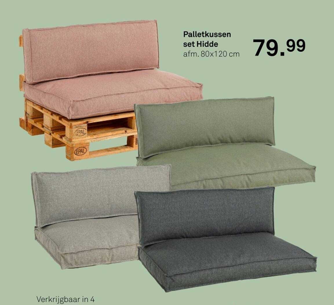 Palletkussen set Hidde