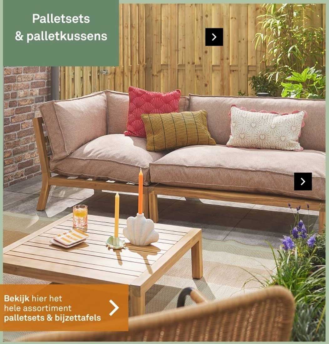 Palletsets & palletkussens