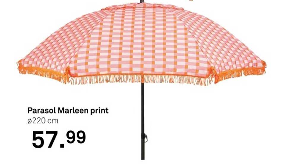 Parasol Marleen print