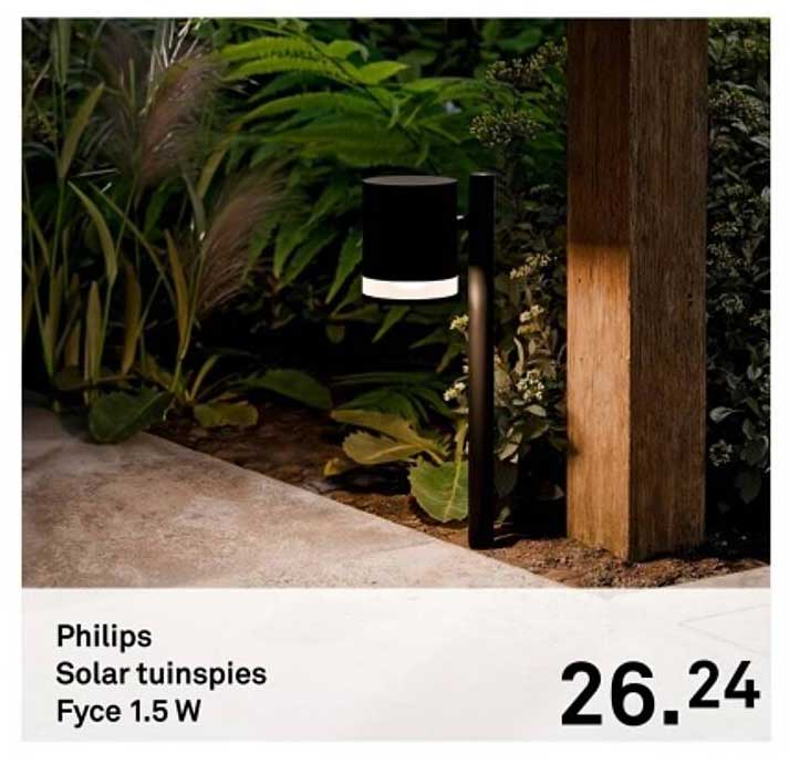 Philips Solar tuinspies Fyce 1.5 W