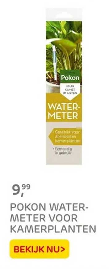 POKON WATERMETER VOOR KAMERPLANTEN