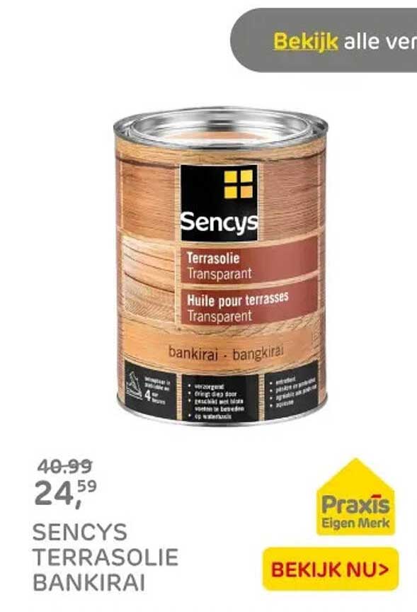 Sencys Terrasolie Bankirai