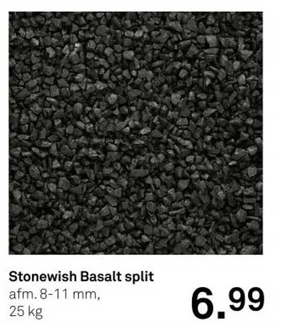Stonewish Basalt split