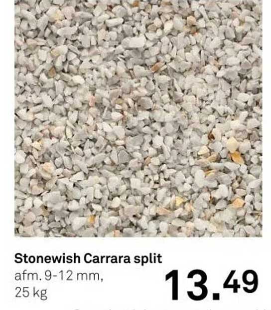 Stonewish Carrara split