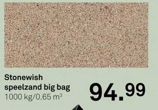 Stonewish speelzand big bag