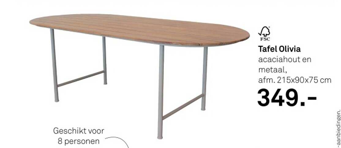 Tafel Olivia