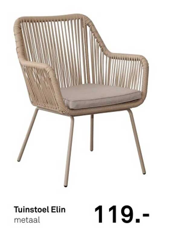Tuinstoel Elin