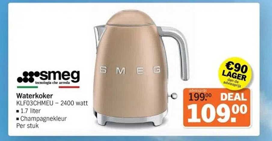 Waterkoker KLF03CHMEU - 2400 watt