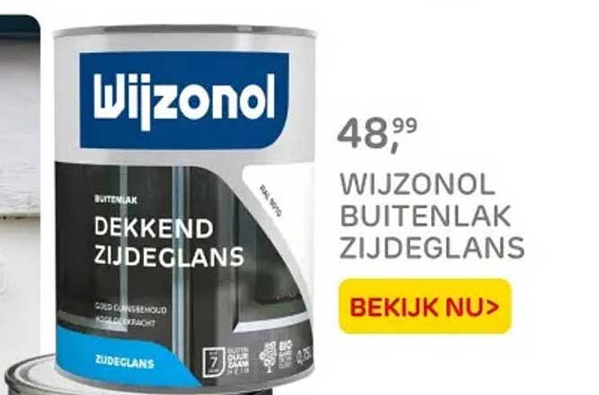 WIJZONOL BUITENLAK ZIJDIGLANS