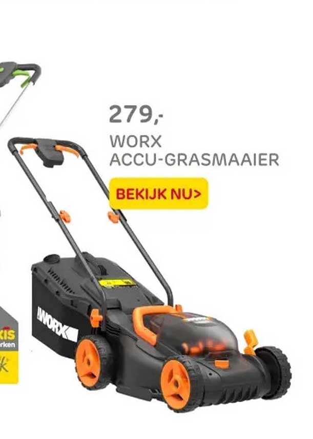 WORX ACCU-GRASMAAIER