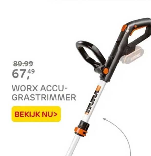 WORX ACCU-GRASTRIMMER