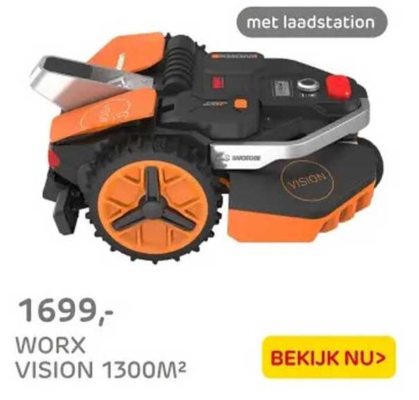 WORX VISION 1300M²