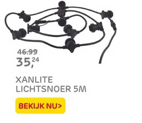XANLITE LICHTSNOER 5M