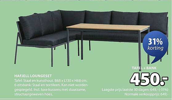 HAFJELL LOUNGESET